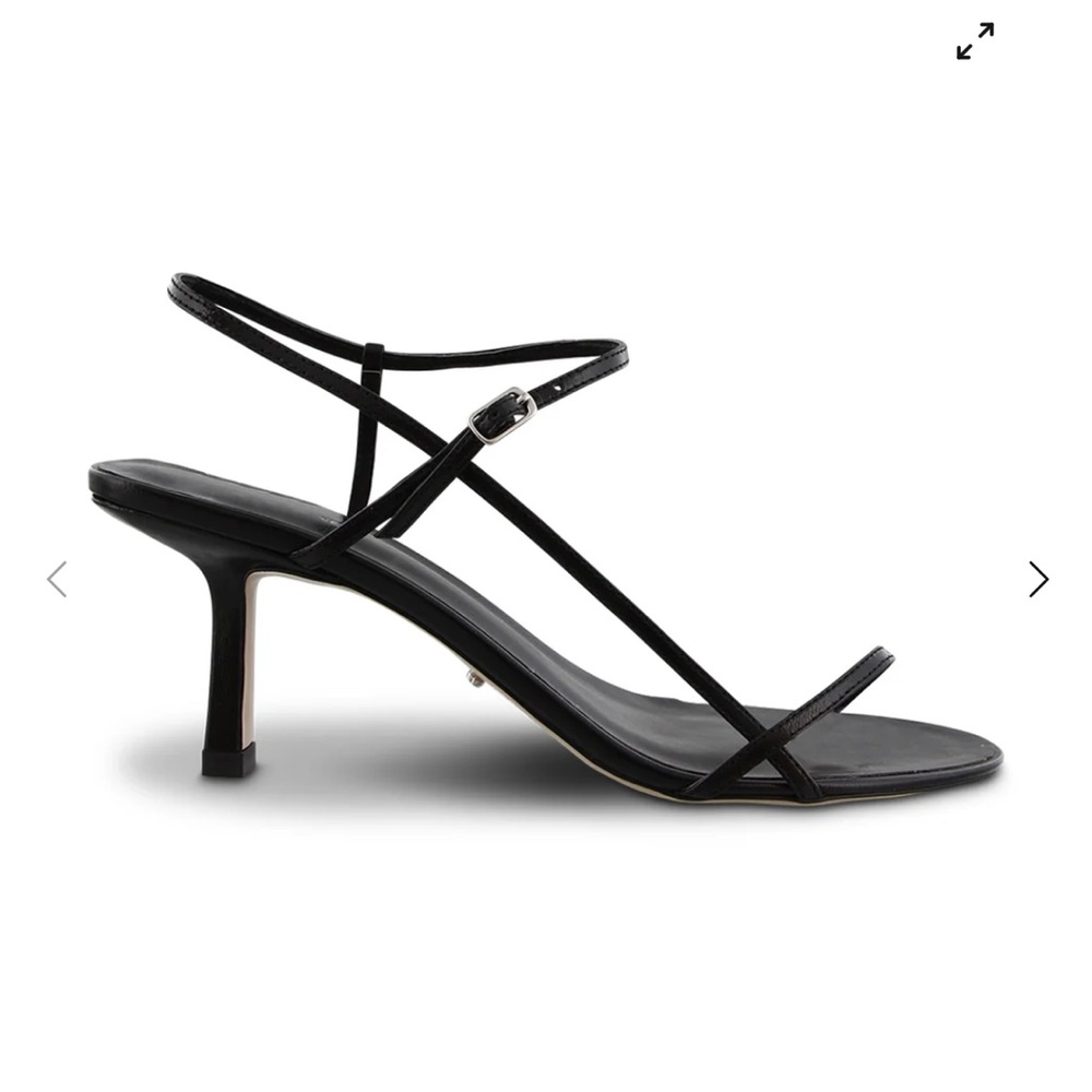 Tony Bianco Caprice Black Strappy Sandals